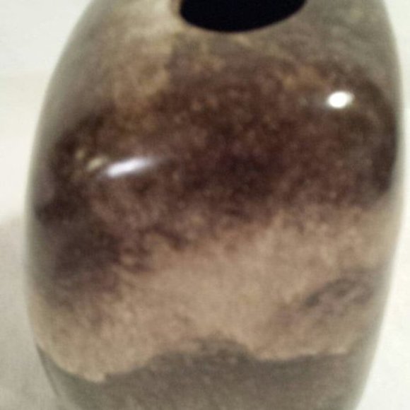 Vintage & rare RUSCHA KERAMIK Fat Lava Vase 880-3 West German Pottery 1970s - Picture 5 of 6